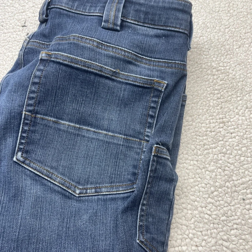 Duluth Trading Co Jeans Mens 36x32 Blue Ballroom Double Flex Straight Work Pants